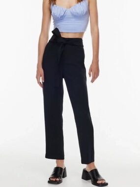Wilfred Tie Belted Trouser Pants Sz 00